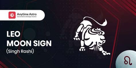 Leo Moon Sign: Singh Rashi Symbol, Characteristics and .